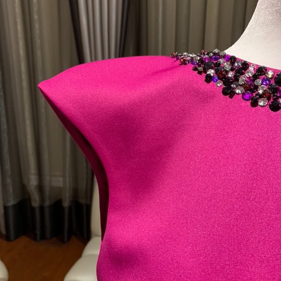 Ted Baker: Elenna Bodycon Embellished midi dress - Picture 5 of 9